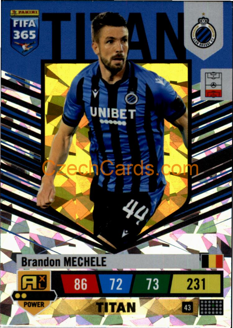 Brandon Mechele 2023 FIFA 365 Adrenalyn POWER #43