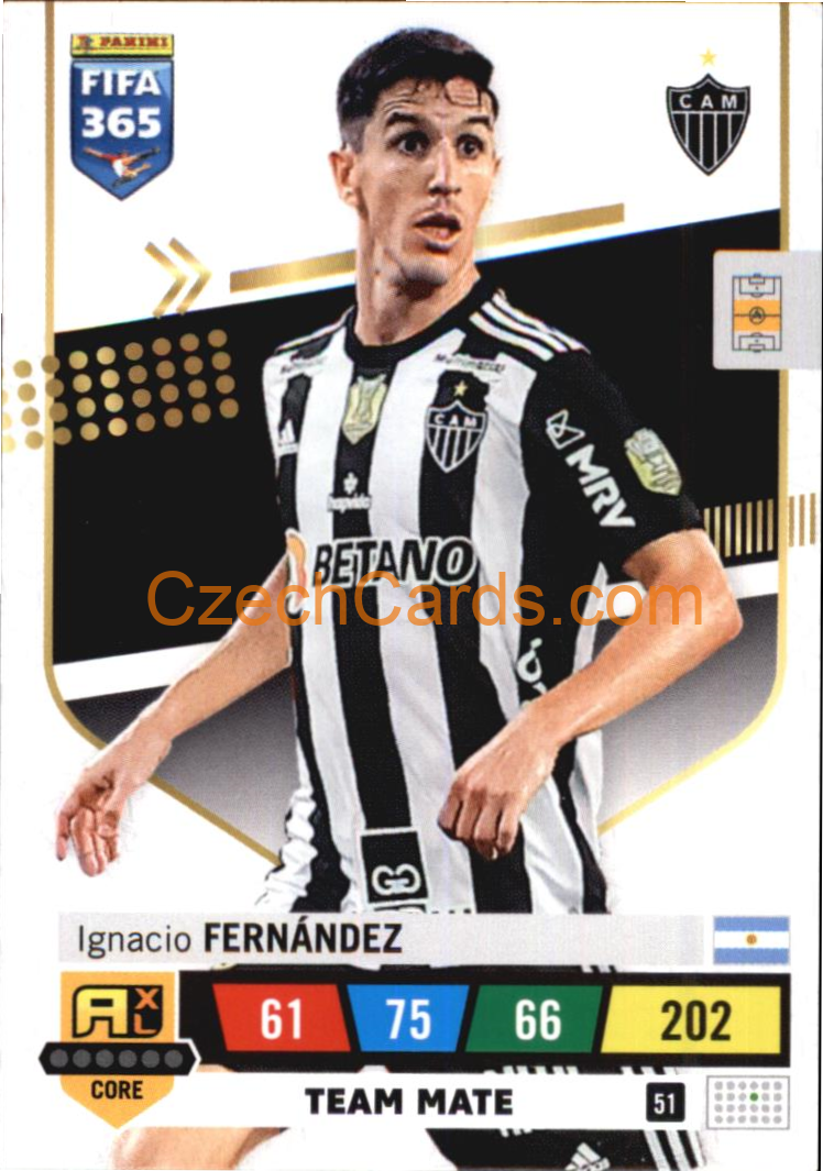 Ignacio Fernández 2023 FIFA 365 Adrenalyn #51
