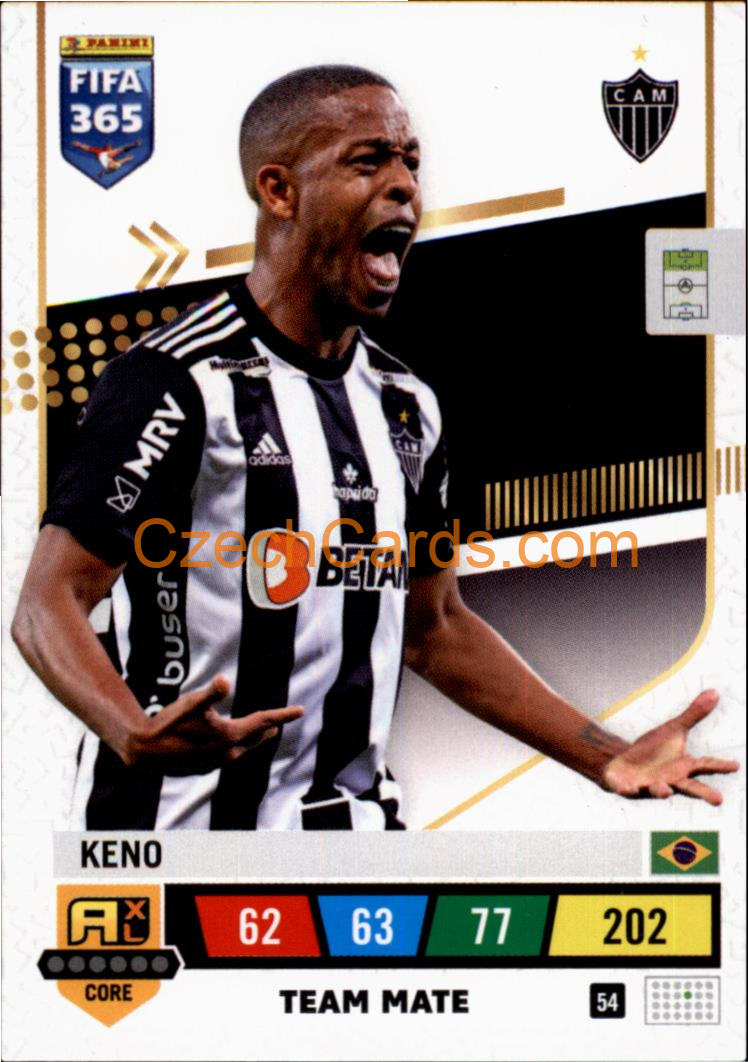 Keno 2023 FIFA 365 Adrenalyn #54