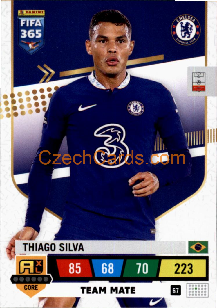 Thiago Silva 2023 FIFA 365 Adrenalyn #67