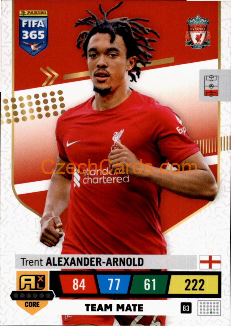 Trent Alexander-Arnold 2023 FIFA 365 Adrenalyn #83