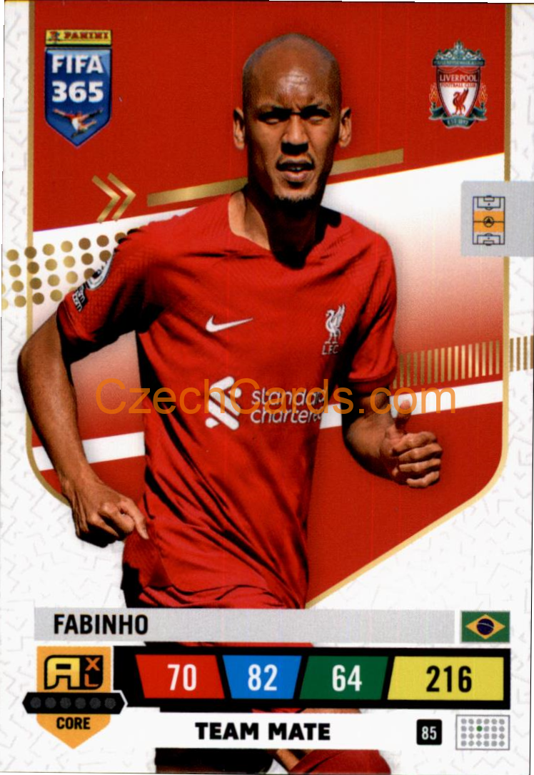 Fabinho 2023 FIFA 365 Adrenalyn #85