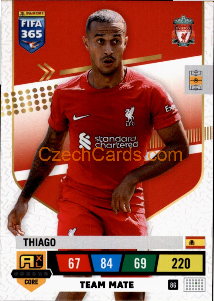 Thiago 2023 FIFA 365 Adrenalyn #86