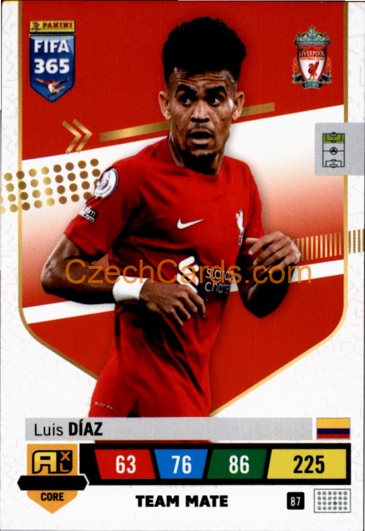 Luis Díaz 2023 FIFA 365 Adrenalyn #87