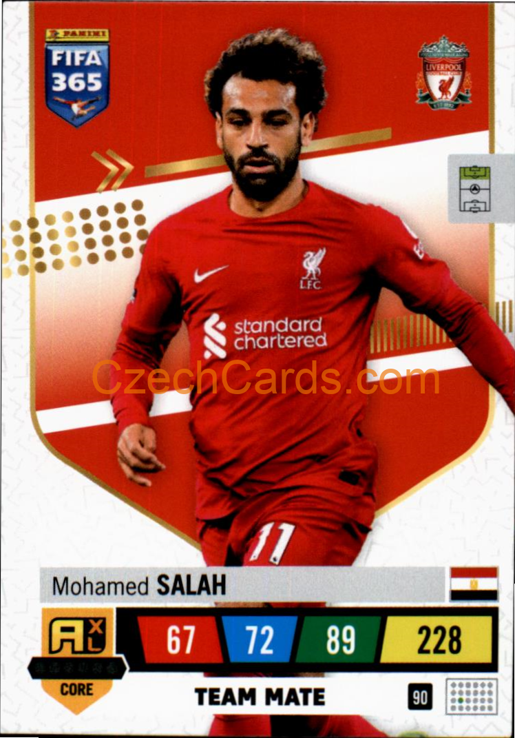 Mohamed Salah 2023 FIFA 365 Adrenalyn #90