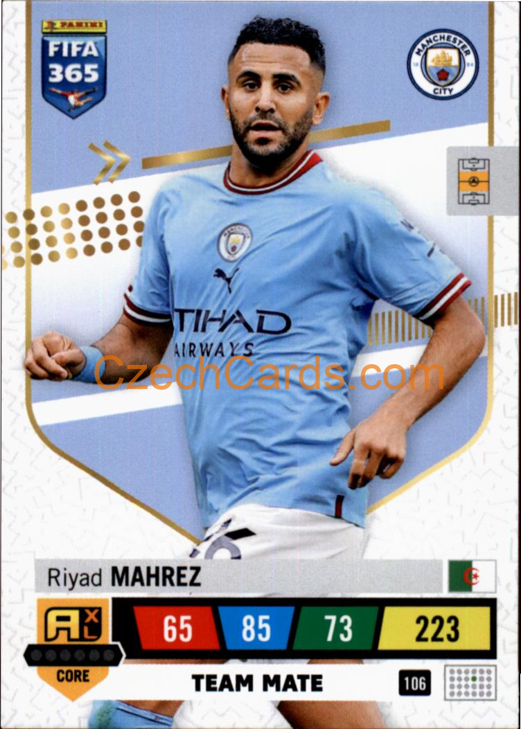 Riyad Mahrez 2023 FIFA 365 Adrenalyn #106
