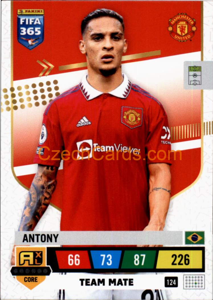 Antony 2023 FIFA 365 Adrenalyn #124