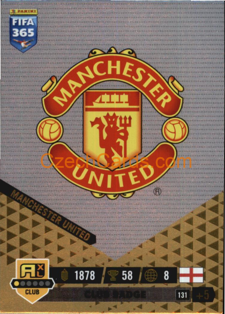 Club Badge Manchester United 2023 FIFA 365 Adrenalyn #131