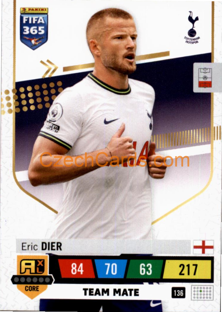 Eric Dier 2023 FIFA 365 Adrenalyn #136
