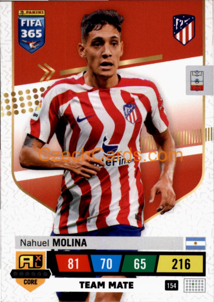 Nahuel Molina 2023 FIFA 365 Adrenalyn #154