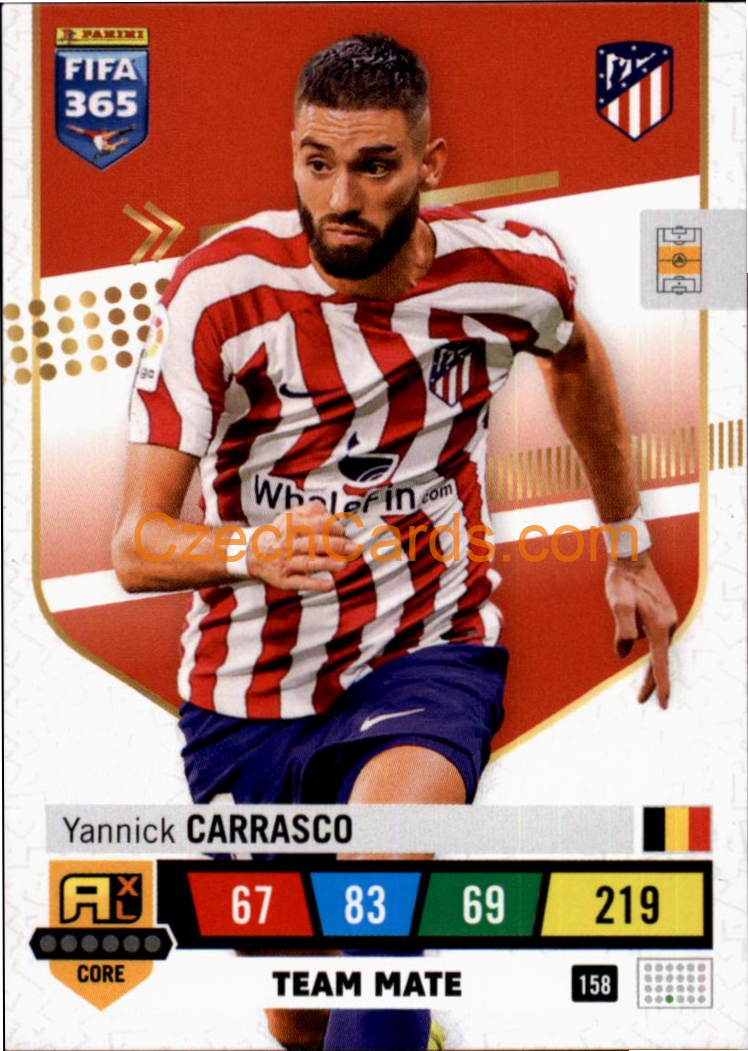 Yannick Carrasco 2023 FIFA 365 Adrenalyn #158