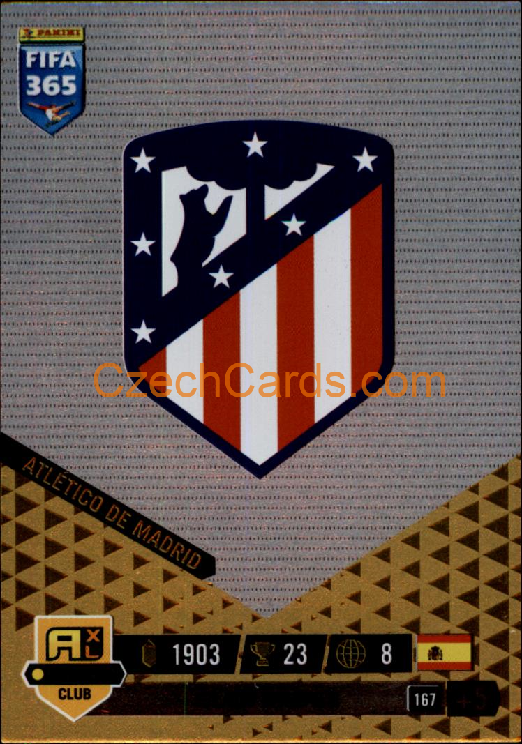 Club Badge Atletico de Madrid 2023 FIFA 365 Adrenalyn #167