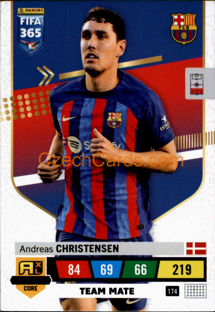 Andreas Christensen 2023 FIFA 365 Adrenalyn #174