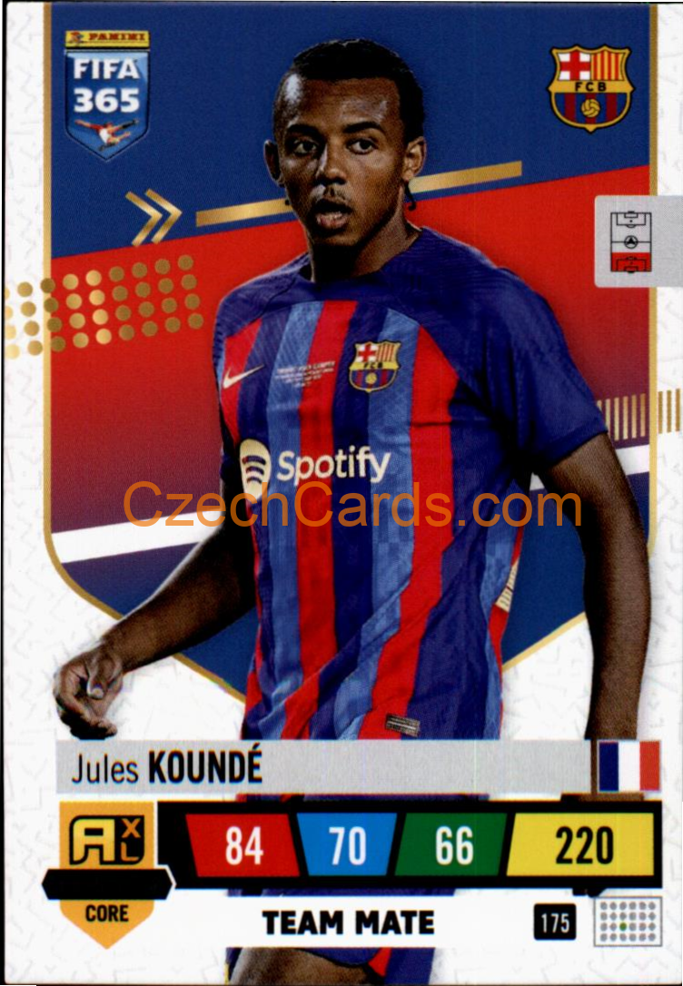 Jules Koundé 2023 FIFA 365 Adrenalyn #175