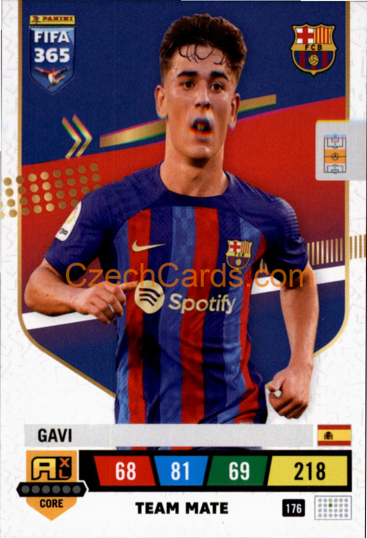 Gavi 2023 FIFA 365 Adrenalyn #176