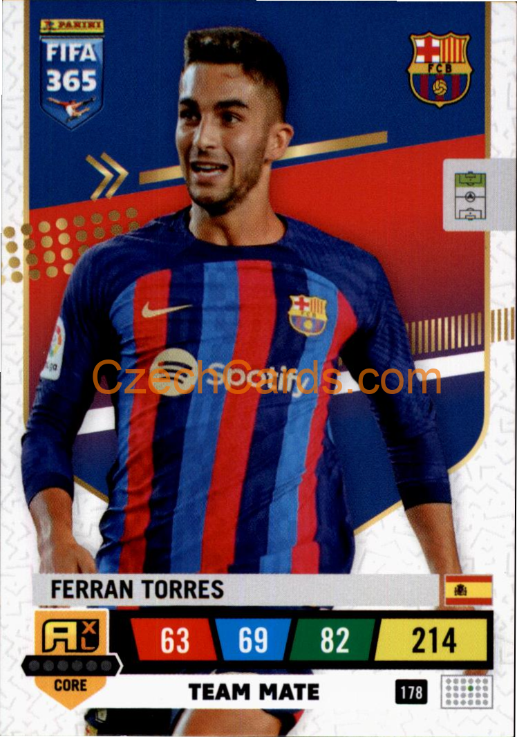 Ferran Torres 2023 FIFA 365 Adrenalyn #178