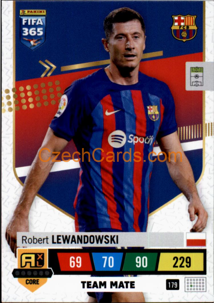 Robert Lewandowski 2023 FIFA 365 Adrenalyn #179