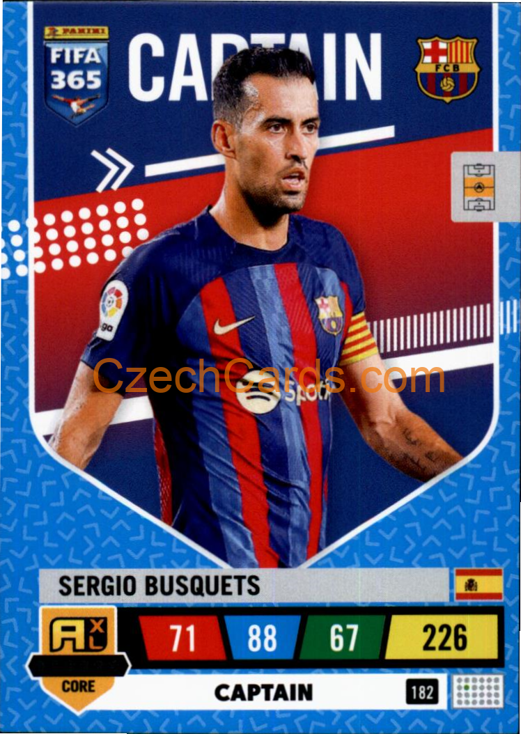 Sergio Busquets 2023 FIFA 365 Adrenalyn #182