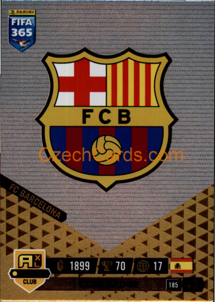 Club Badge FC Barcelona 2023 FIFA 365 Adrenalyn #185
