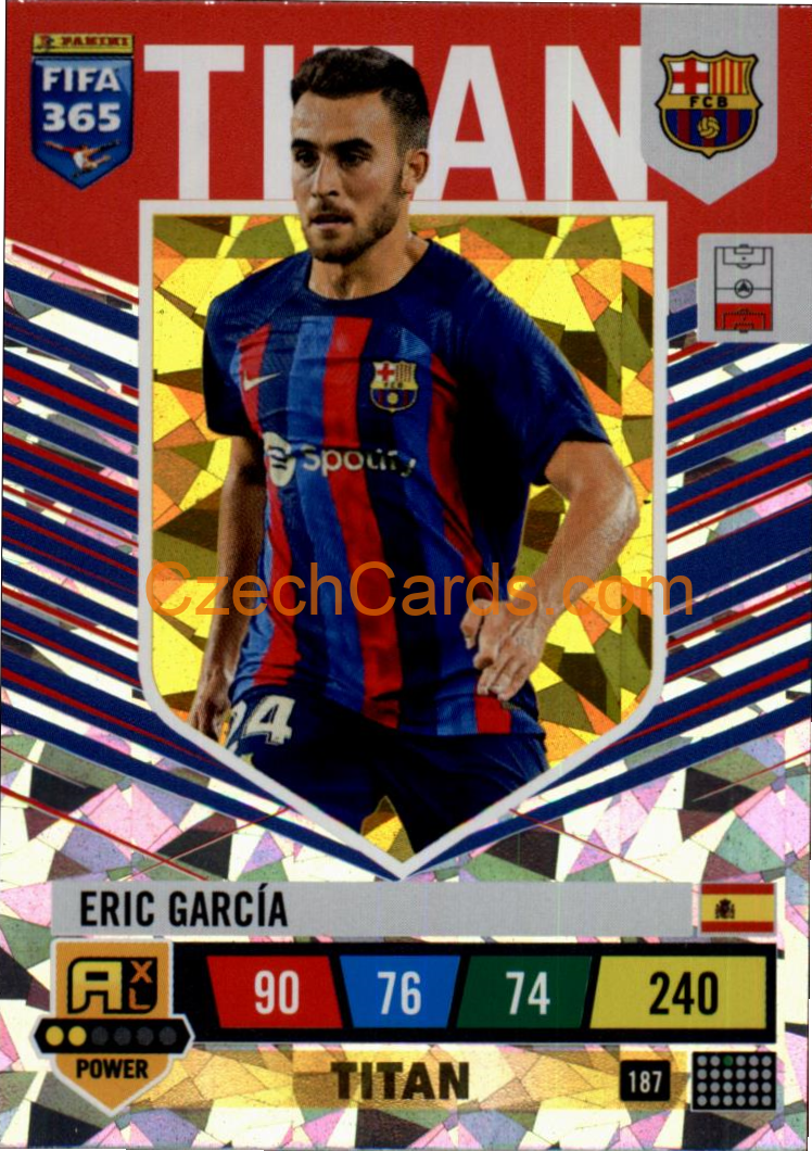 Eric García 2023 FIFA 365 Adrenalyn POWER #187
