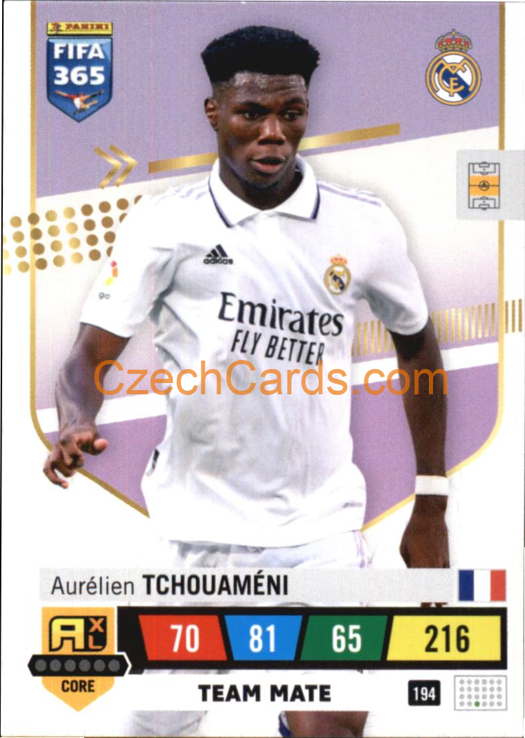 Aurélien Tchouaméni 2023 FIFA 365 Adrenalyn #194