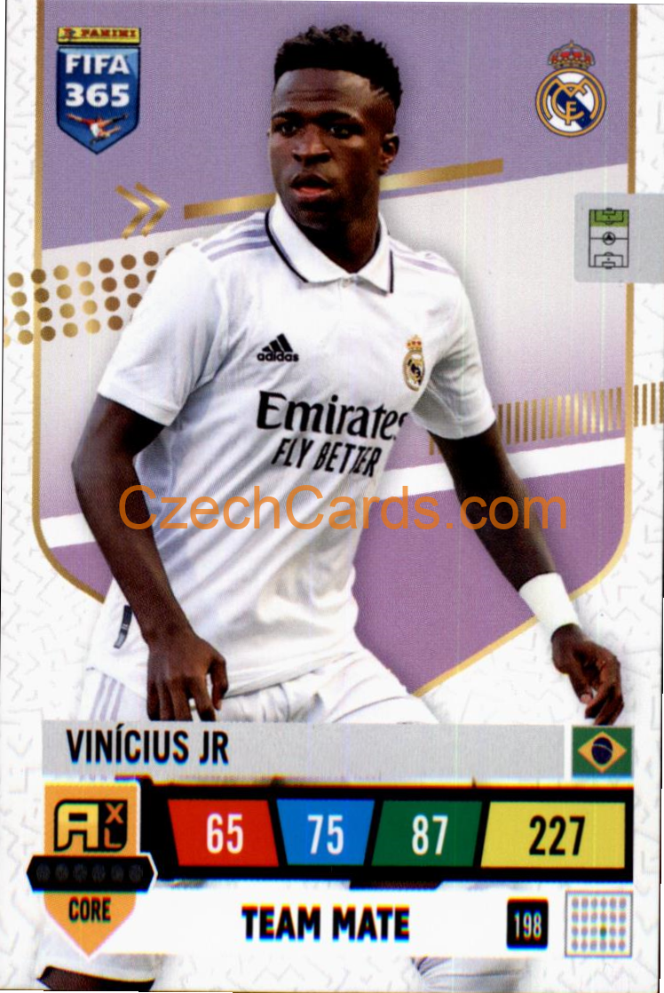 Vinícius Jr 2023 FIFA 365 Adrenalyn #198