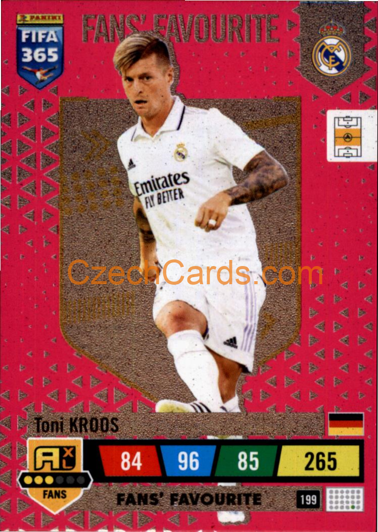 Toni Kroos 2023 FIFA 365 Adrenalyn FANS #199
