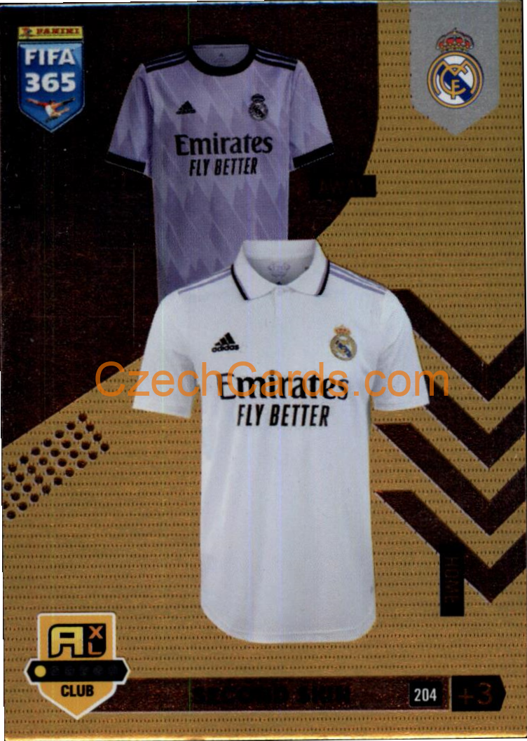 Second Skin Real Madrid 2023 FIFA 365 Adrenalyn #204