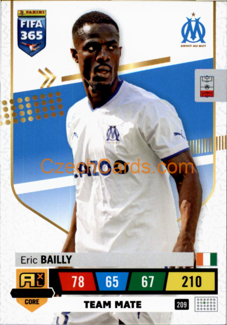 Eric Bailly 2023 FIFA 365 Adrenalyn #209