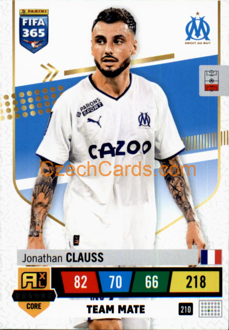 Jonathan Clauss 2023 FIFA 365 Adrenalyn #210