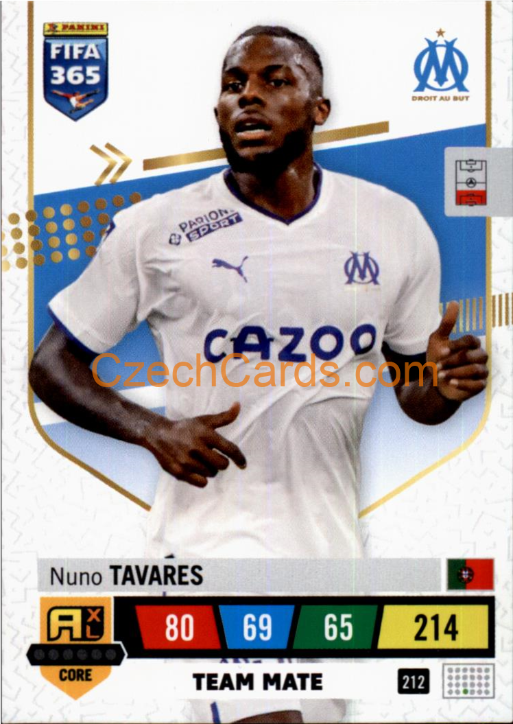 Nuno Tavares 2023 FIFA 365 Adrenalyn #212