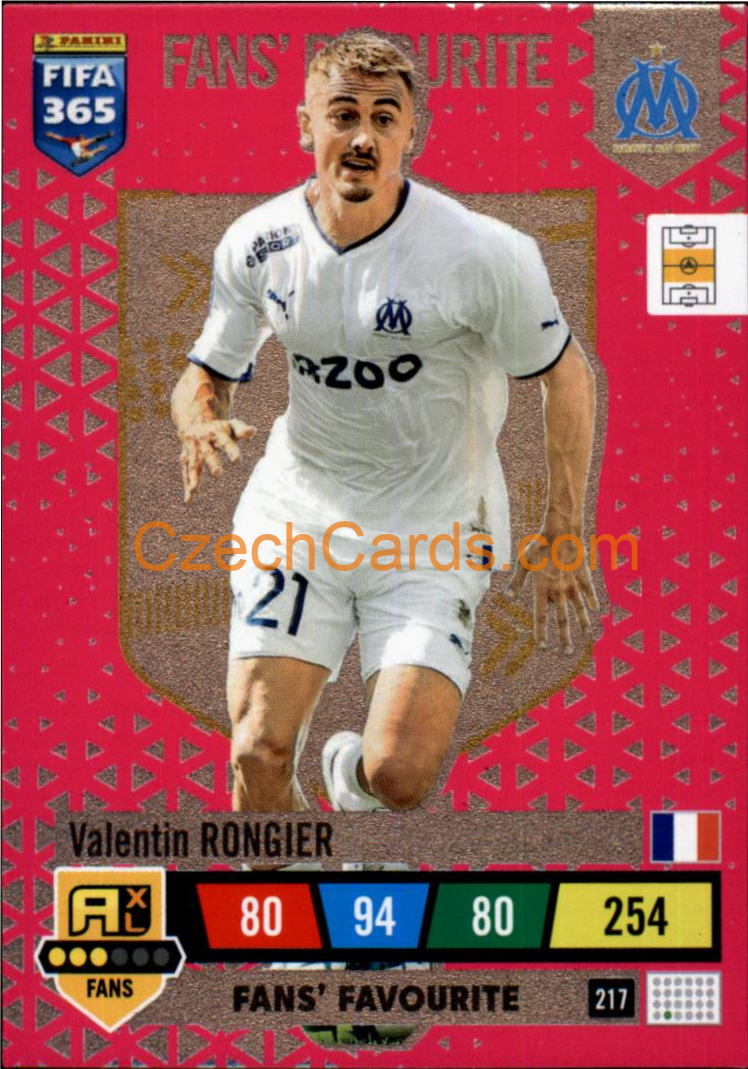 Valentin Rongier 2023 FIFA 365 Adrenalyn FANS #217