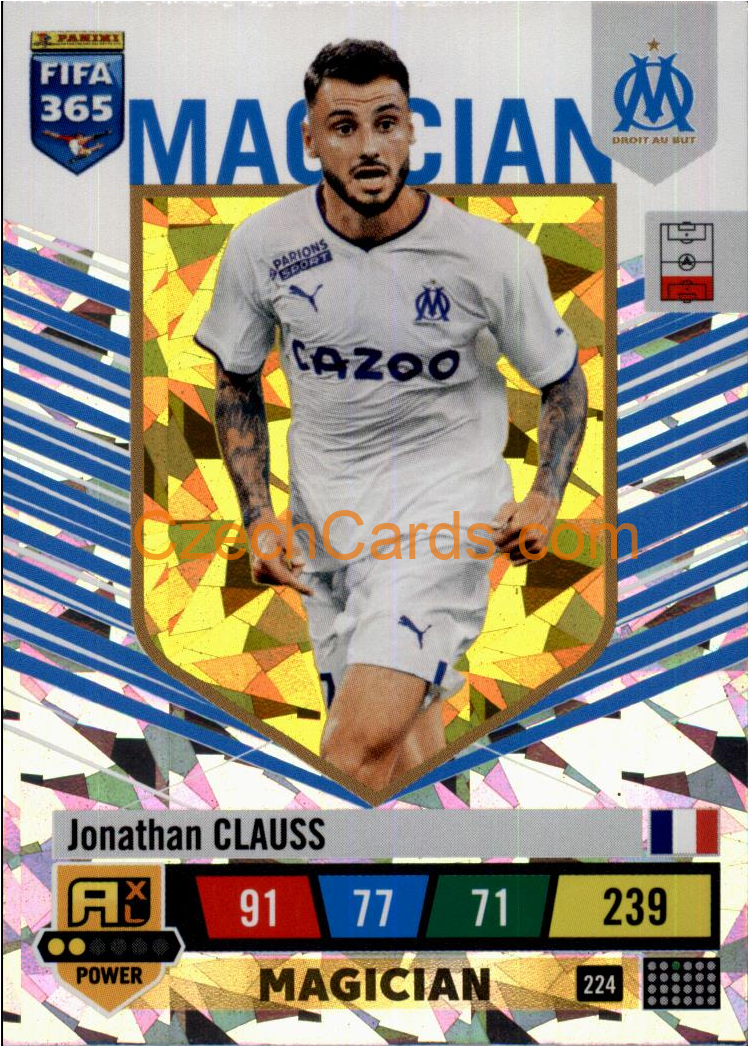 Jonathan Clauss 2023 FIFA 365 Adrenalyn POWER #224