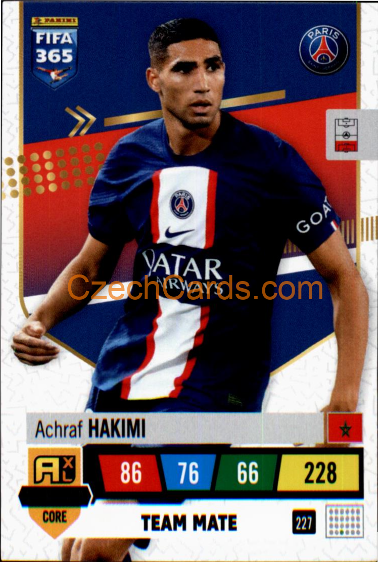 Achraf Hakimi 2023 FIFA 365 Adrenalyn #227