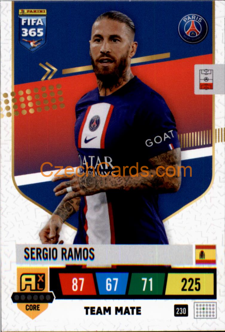 Sergio Ramos 2023 FIFA 365 Adrenalyn #230