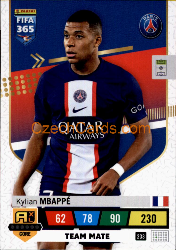 Kylian Mbappé 2023 FIFA 365 Adrenalyn #233