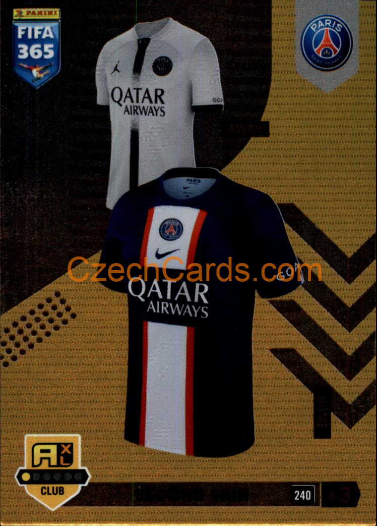 Second Skin Paris Saint-Germain 2023 FIFA 365 Adrenalyn #240