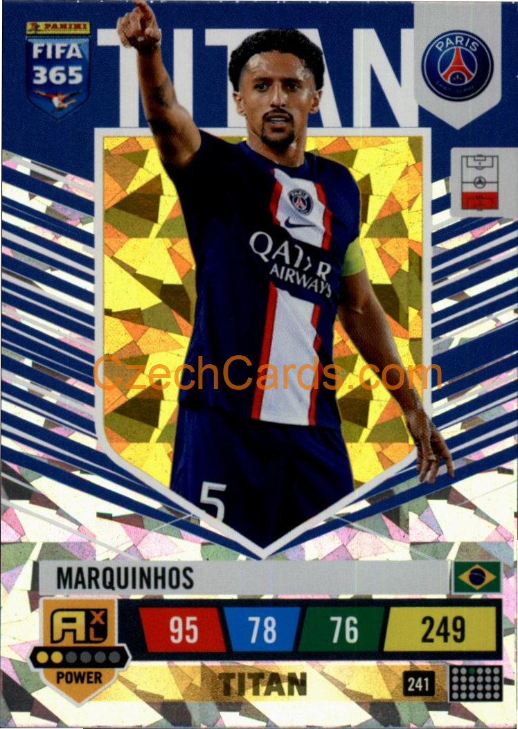 Marquinhos 2023 FIFA 365 Adrenalyn POWER #241