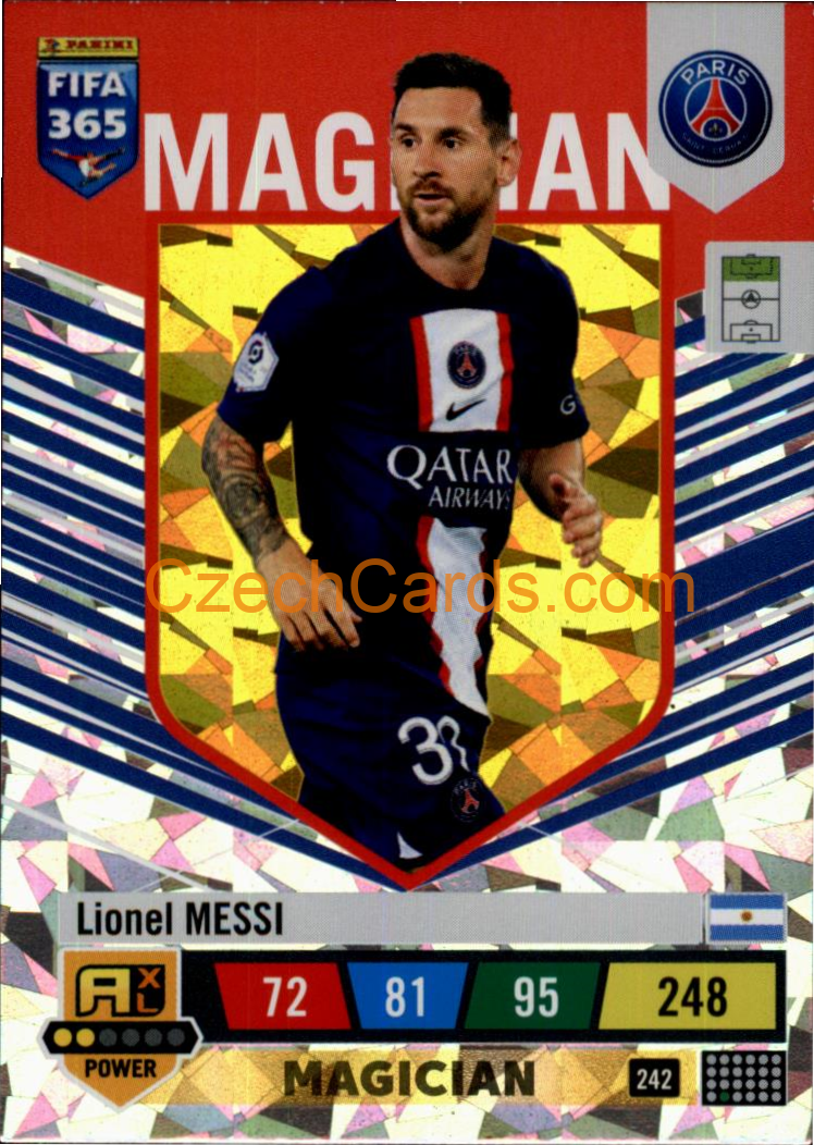 Lionel Messi 2023 FIFA 365 Adrenalyn POWER #242