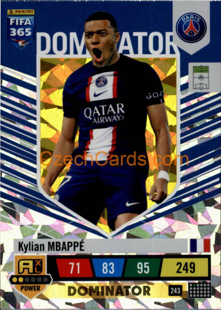 Kylian Mbappé 2023 FIFA 365 Adrenalyn POWER #243