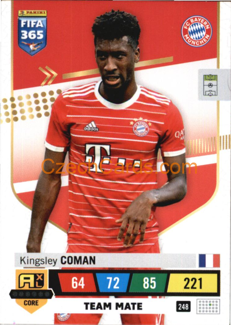 Kingsley Coman 2023 FIFA 365 Adrenalyn #248