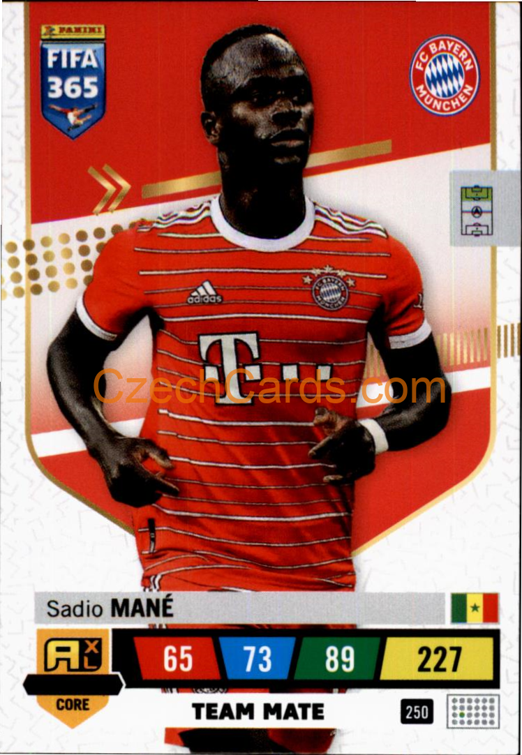 Sadio Mané 2023 FIFA 365 Adrenalyn #250