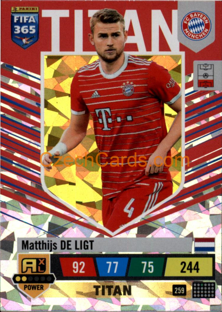 Matthijs de Ligt 2023 FIFA 365 Adrenalyn POWER #259