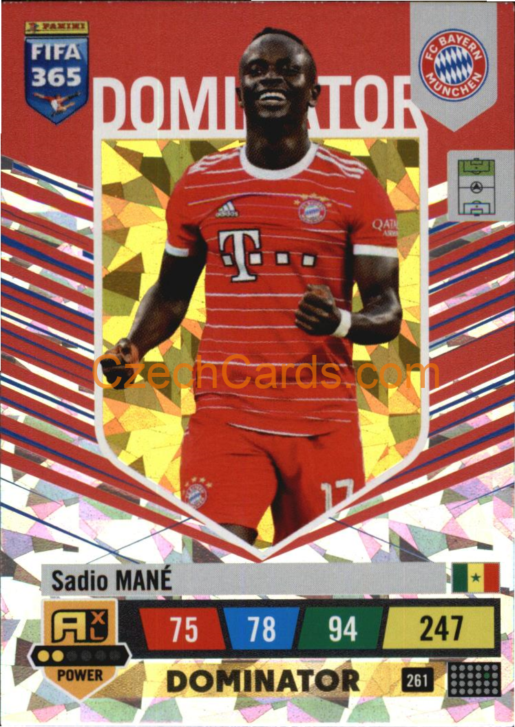 Sadio Mané 2023 FIFA 365 Adrenalyn POWER #261