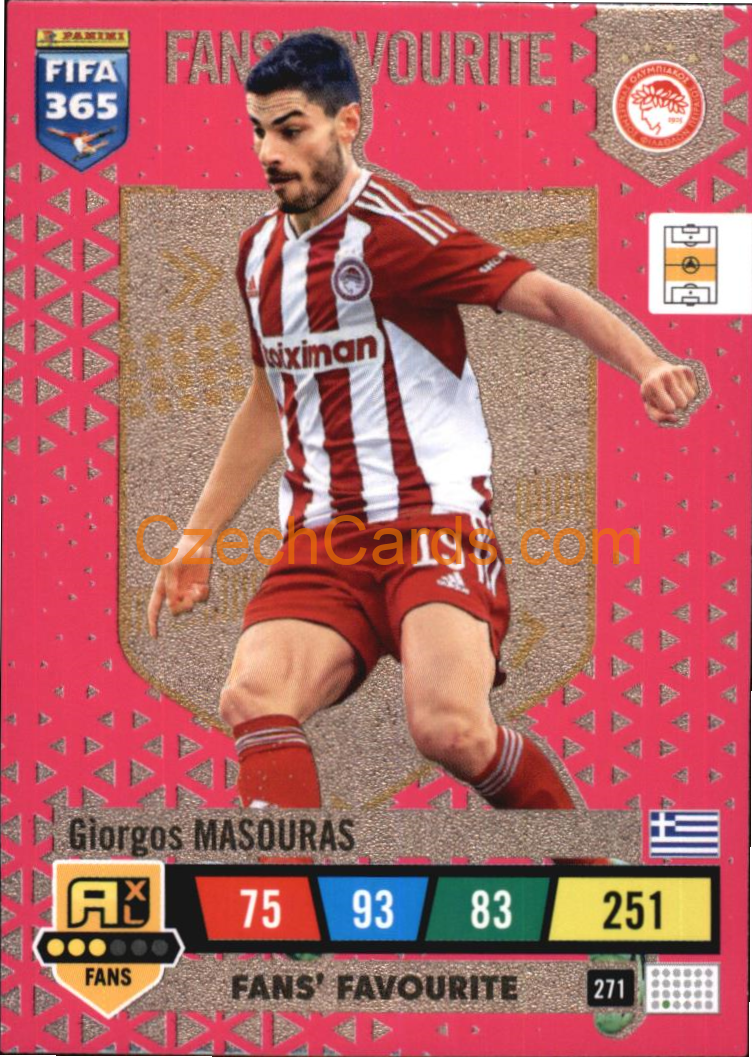 Giorgos Masouras 2023 FIFA 365 Adrenalyn FANS #271