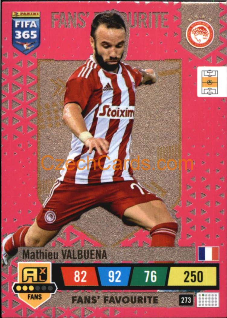 Mathieu Valbuena 2023 FIFA 365 Adrenalyn FANS #273