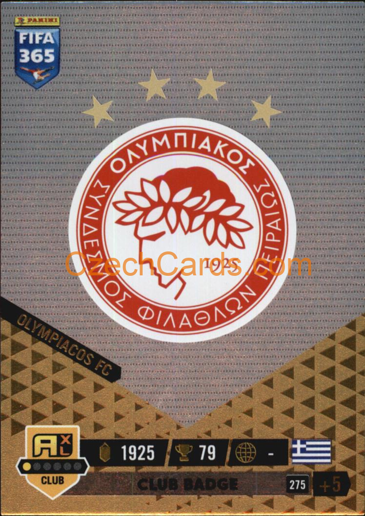 Club Badge Olympiacos FC 2023 FIFA 365 Adrenalyn #275
