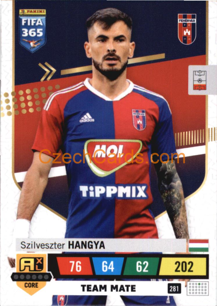 Szilveszter Hangya 2023 FIFA 365 Adrenalyn #281