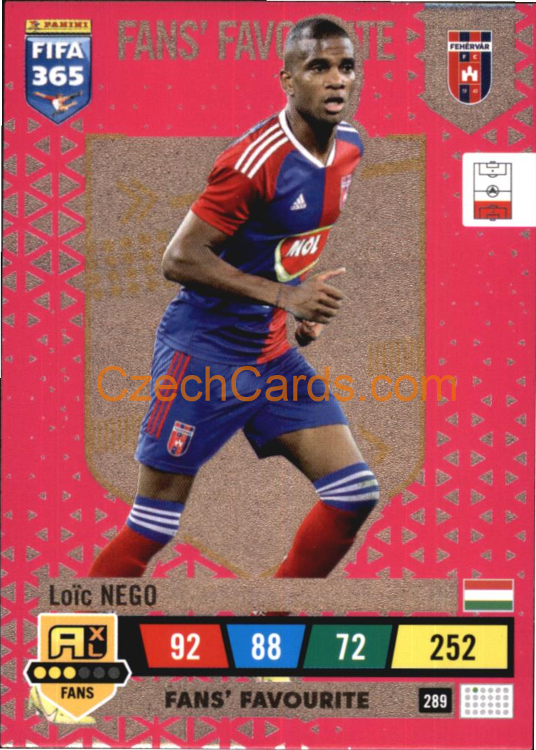 Loïc Nego 2023 FIFA 365 Adrenalyn FANS #289