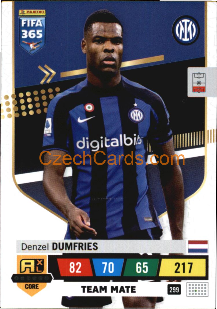 Denzel Dumfries 2023 FIFA 365 Adrenalyn #299